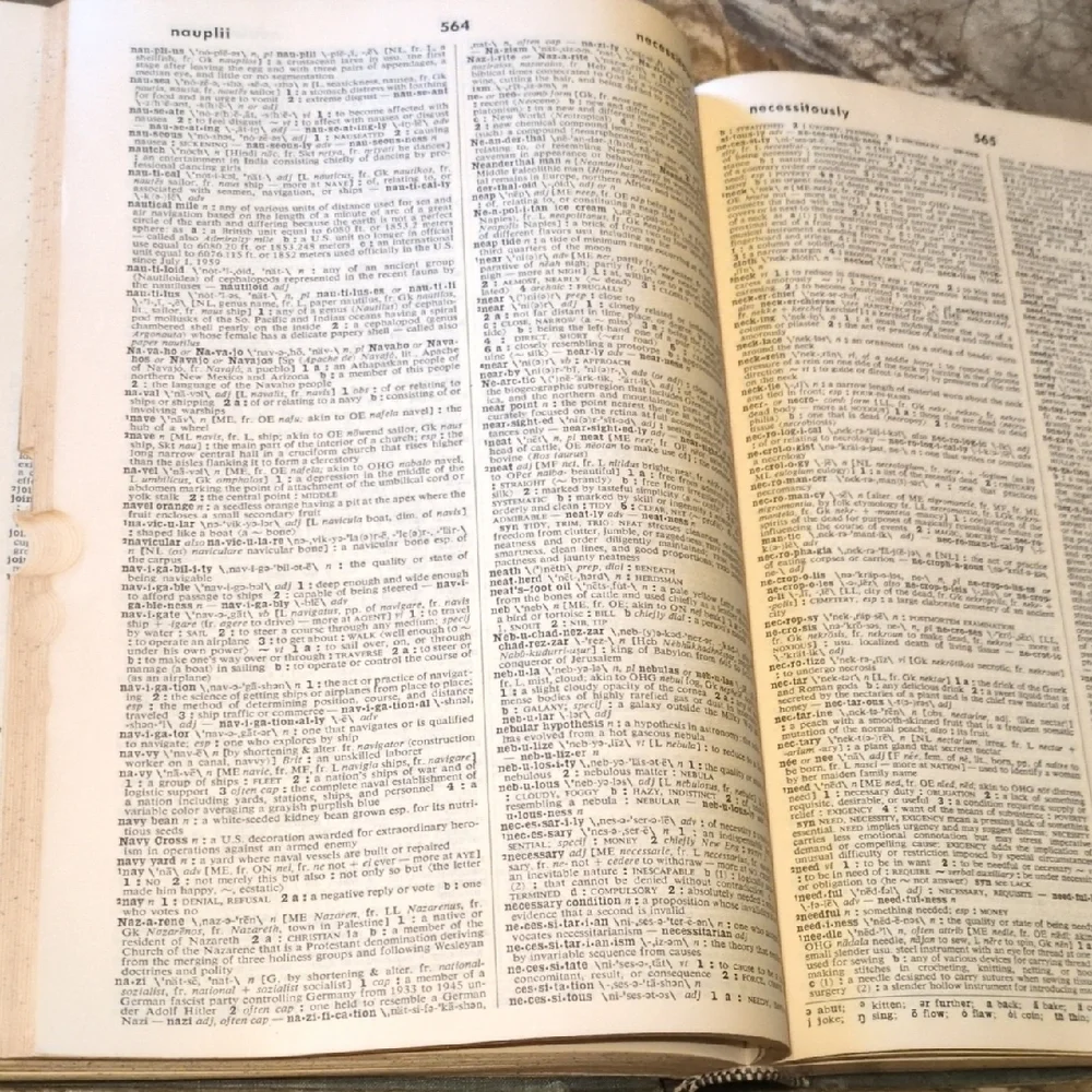 Webster's Seventh New Collegiate Dictionary